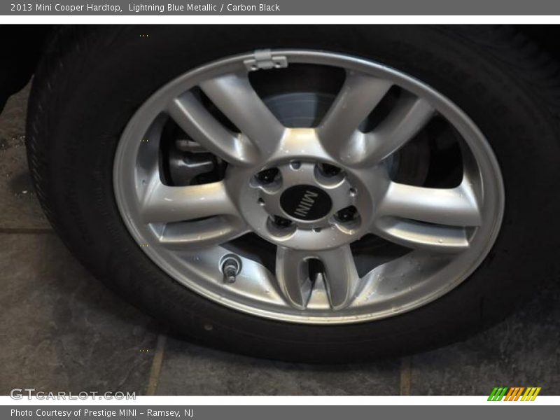Lightning Blue Metallic / Carbon Black 2013 Mini Cooper Hardtop