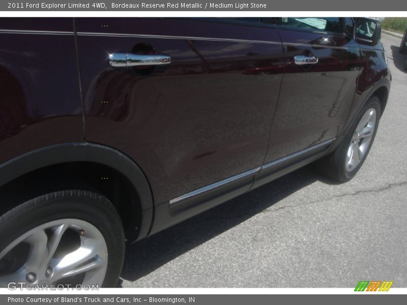 Bordeaux Reserve Red Metallic / Medium Light Stone 2011 Ford Explorer Limited 4WD