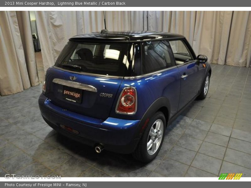 Lightning Blue Metallic / Carbon Black 2013 Mini Cooper Hardtop