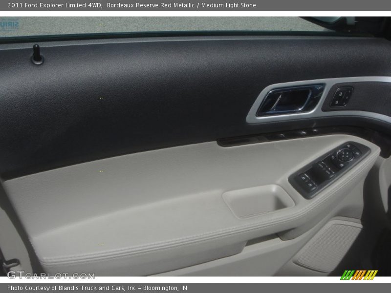 Bordeaux Reserve Red Metallic / Medium Light Stone 2011 Ford Explorer Limited 4WD