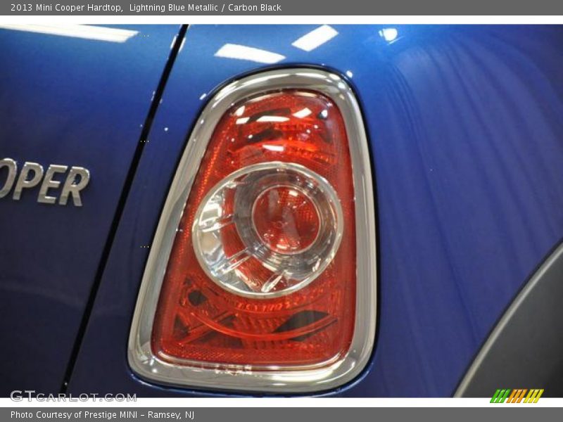 Lightning Blue Metallic / Carbon Black 2013 Mini Cooper Hardtop