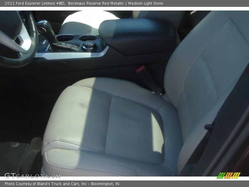 Bordeaux Reserve Red Metallic / Medium Light Stone 2011 Ford Explorer Limited 4WD