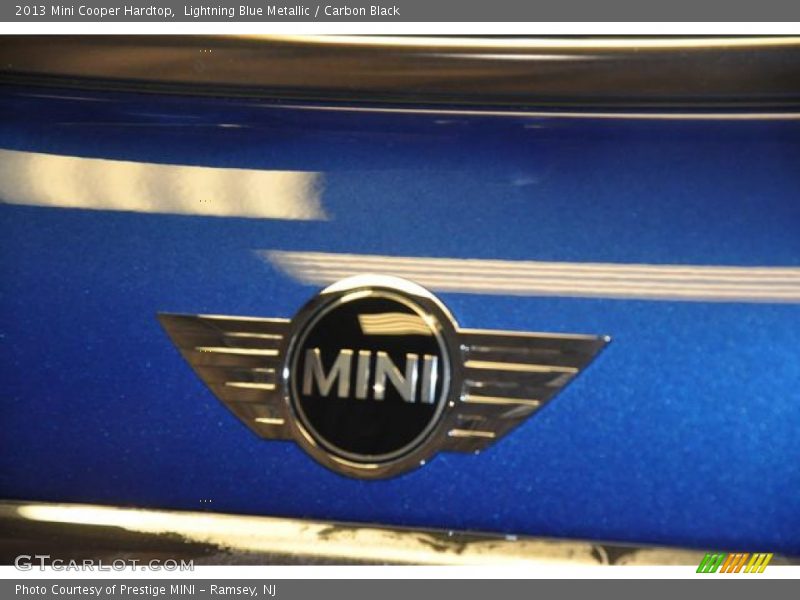Lightning Blue Metallic / Carbon Black 2013 Mini Cooper Hardtop