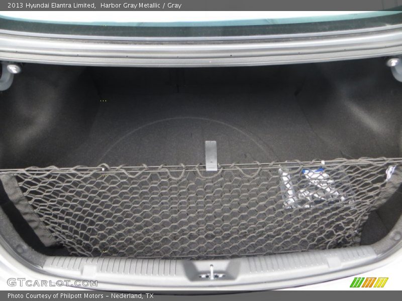Harbor Gray Metallic / Gray 2013 Hyundai Elantra Limited