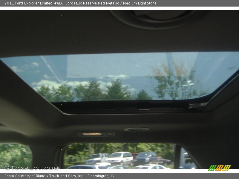 Bordeaux Reserve Red Metallic / Medium Light Stone 2011 Ford Explorer Limited 4WD