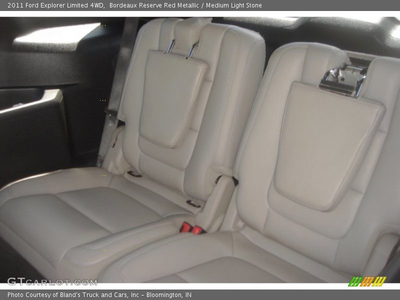 Bordeaux Reserve Red Metallic / Medium Light Stone 2011 Ford Explorer Limited 4WD