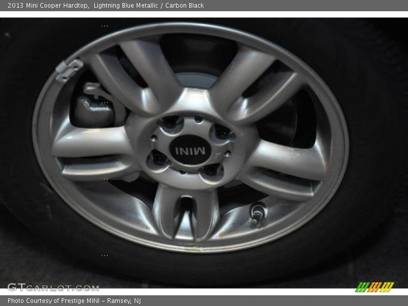 Lightning Blue Metallic / Carbon Black 2013 Mini Cooper Hardtop