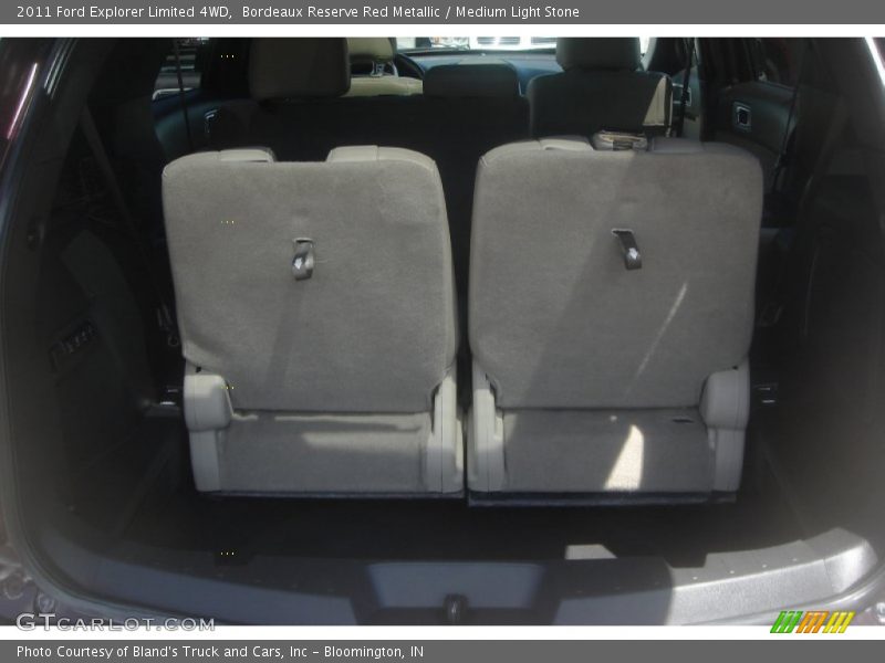 Bordeaux Reserve Red Metallic / Medium Light Stone 2011 Ford Explorer Limited 4WD