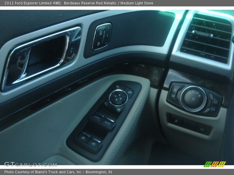 Bordeaux Reserve Red Metallic / Medium Light Stone 2011 Ford Explorer Limited 4WD