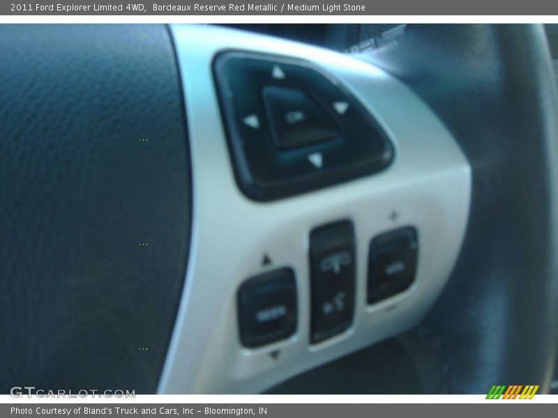 Bordeaux Reserve Red Metallic / Medium Light Stone 2011 Ford Explorer Limited 4WD