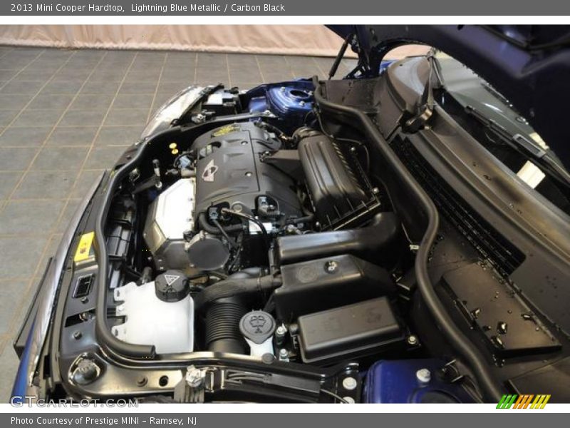 Lightning Blue Metallic / Carbon Black 2013 Mini Cooper Hardtop