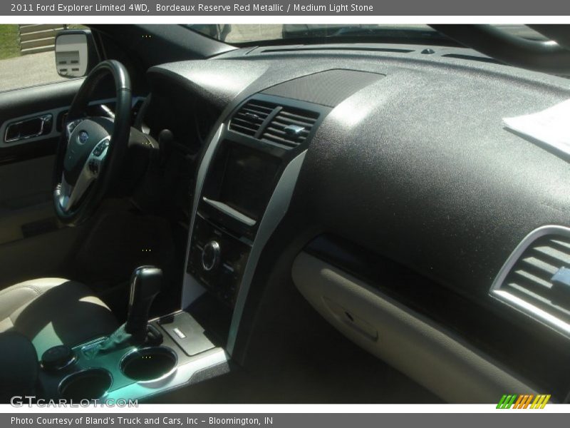 Bordeaux Reserve Red Metallic / Medium Light Stone 2011 Ford Explorer Limited 4WD