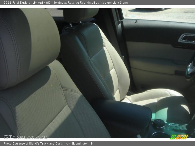 Bordeaux Reserve Red Metallic / Medium Light Stone 2011 Ford Explorer Limited 4WD