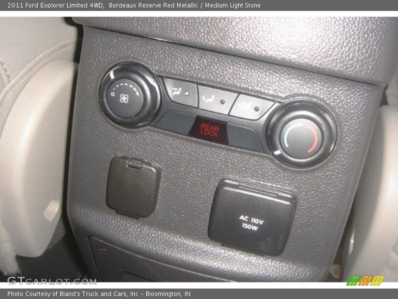 Bordeaux Reserve Red Metallic / Medium Light Stone 2011 Ford Explorer Limited 4WD