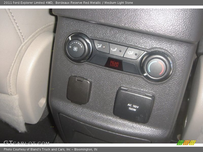 Bordeaux Reserve Red Metallic / Medium Light Stone 2011 Ford Explorer Limited 4WD