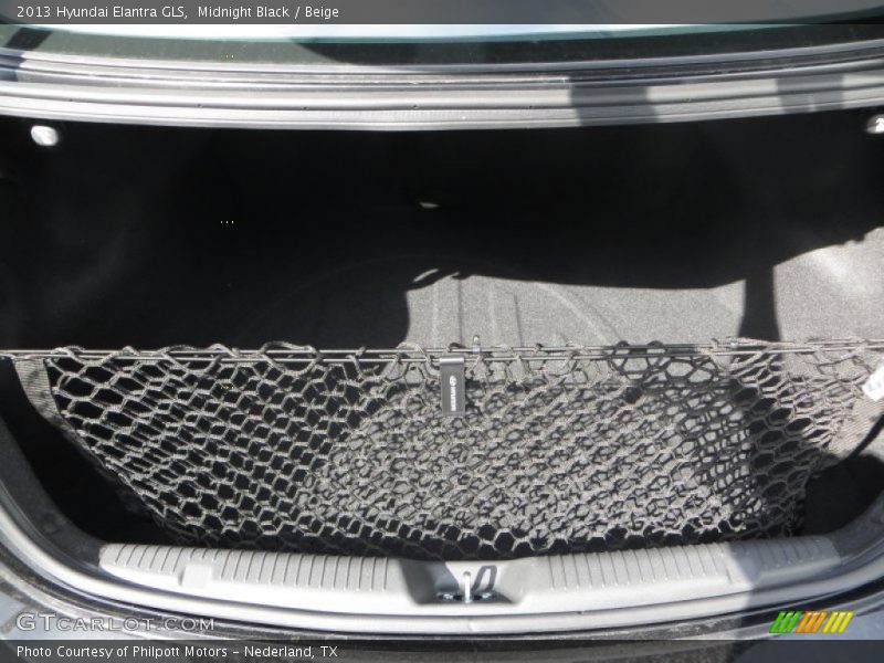 Midnight Black / Beige 2013 Hyundai Elantra GLS