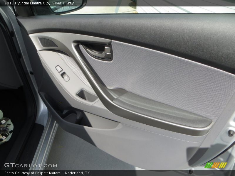 Silver / Gray 2013 Hyundai Elantra GLS