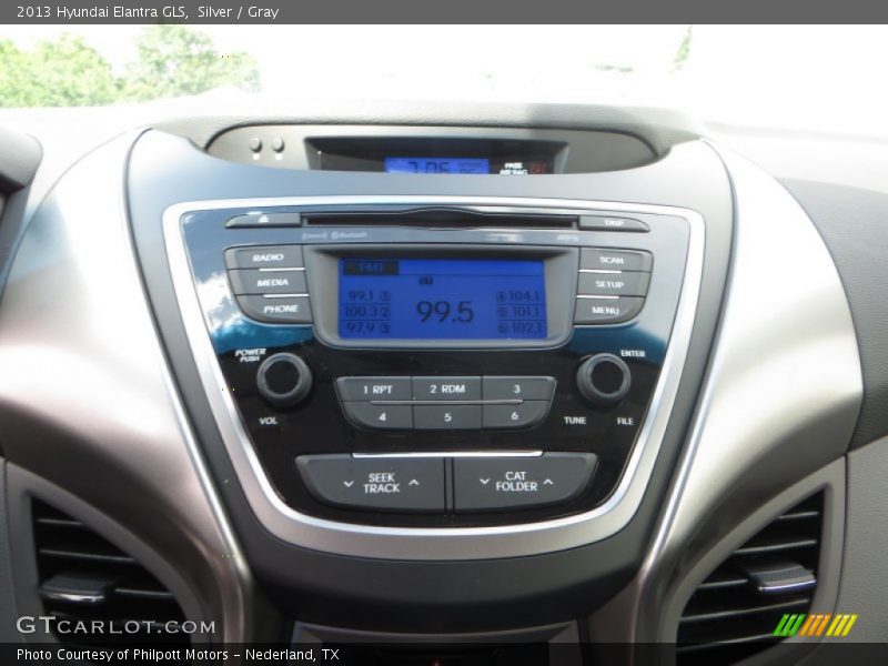 Silver / Gray 2013 Hyundai Elantra GLS
