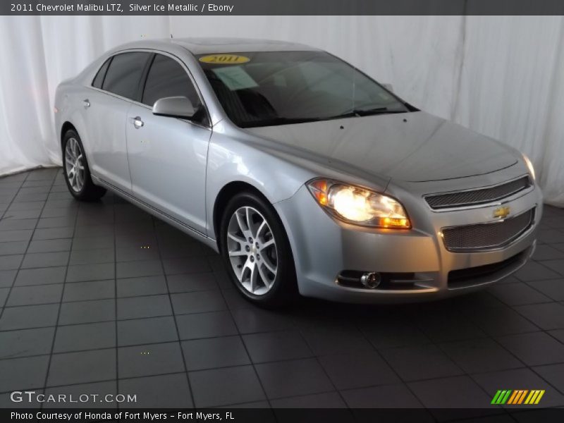 Silver Ice Metallic / Ebony 2011 Chevrolet Malibu LTZ