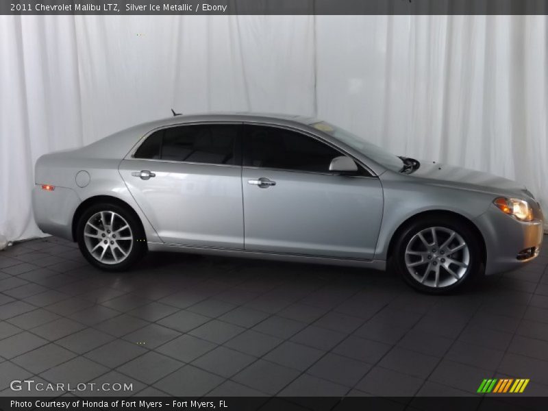 Silver Ice Metallic / Ebony 2011 Chevrolet Malibu LTZ