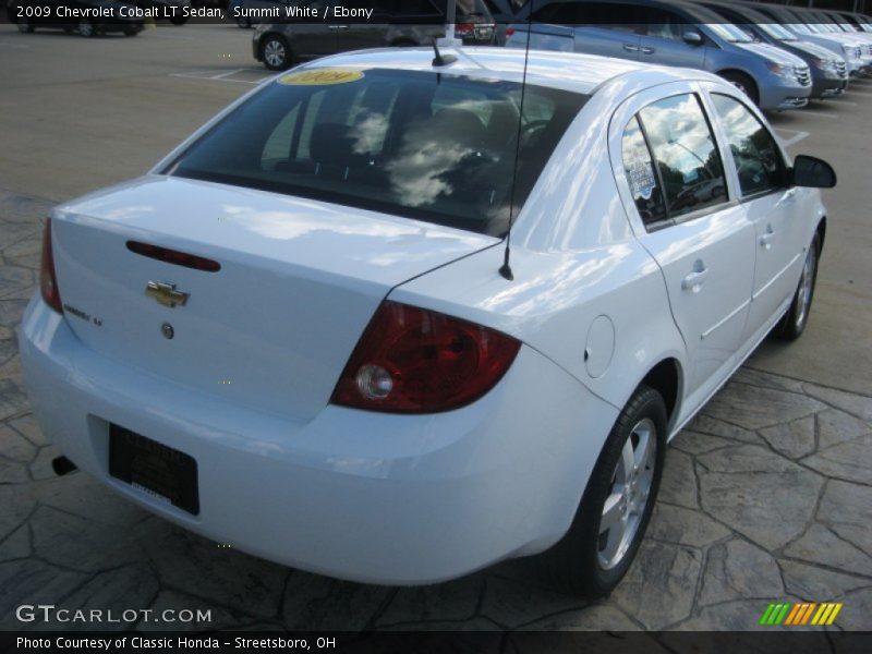 Summit White / Ebony 2009 Chevrolet Cobalt LT Sedan