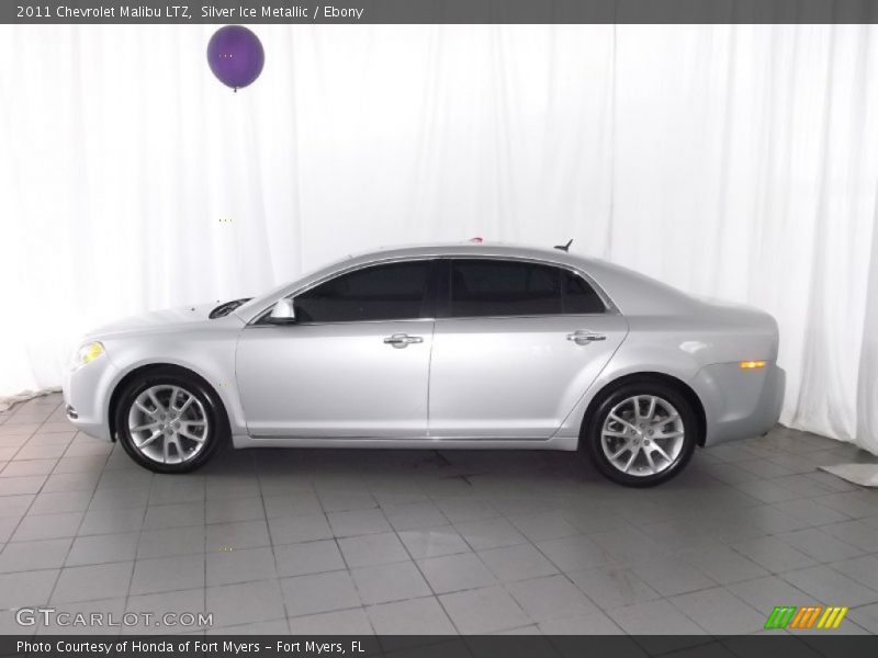Silver Ice Metallic / Ebony 2011 Chevrolet Malibu LTZ