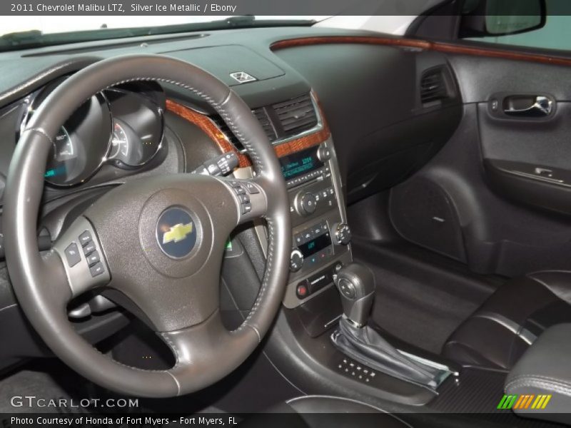Silver Ice Metallic / Ebony 2011 Chevrolet Malibu LTZ