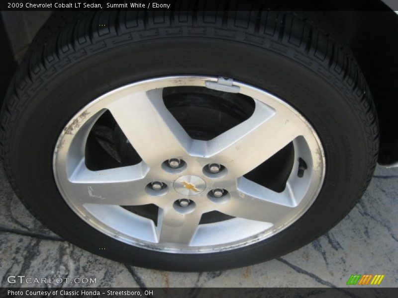 Summit White / Ebony 2009 Chevrolet Cobalt LT Sedan