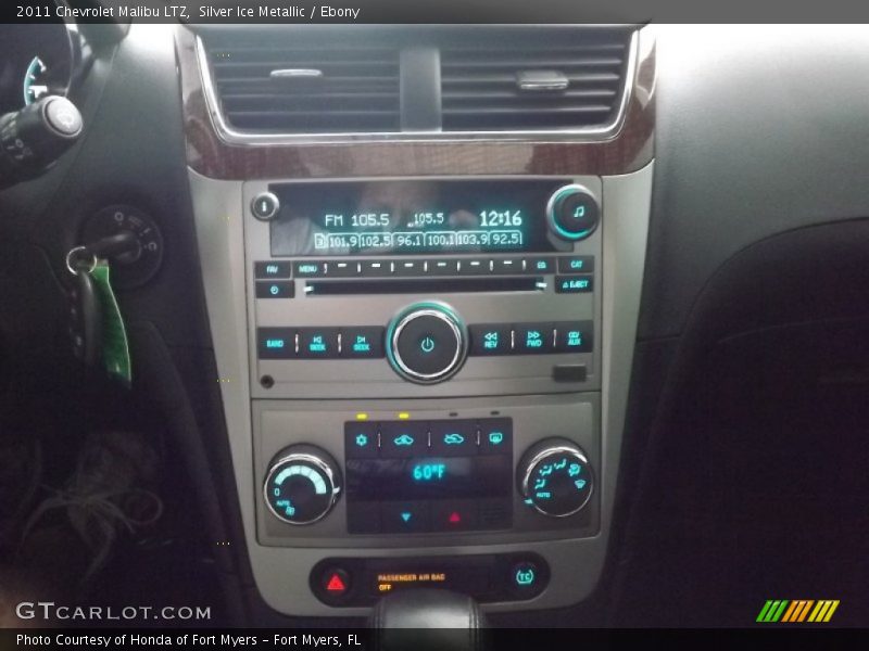 Silver Ice Metallic / Ebony 2011 Chevrolet Malibu LTZ