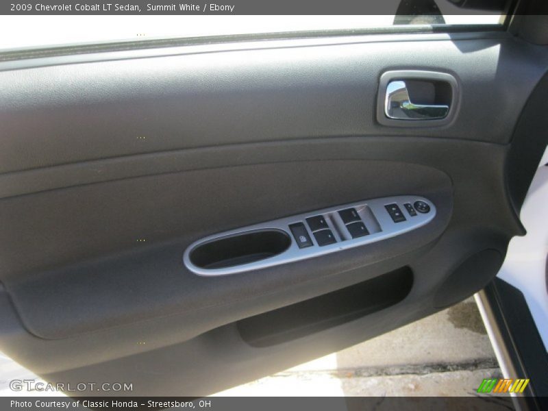 Summit White / Ebony 2009 Chevrolet Cobalt LT Sedan