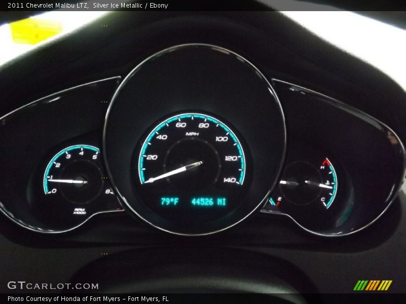 Silver Ice Metallic / Ebony 2011 Chevrolet Malibu LTZ