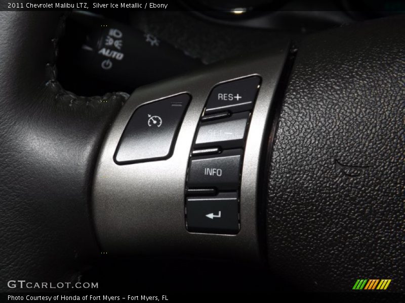 Silver Ice Metallic / Ebony 2011 Chevrolet Malibu LTZ
