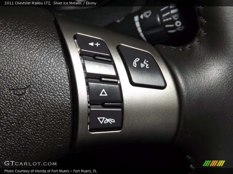 Silver Ice Metallic / Ebony 2011 Chevrolet Malibu LTZ