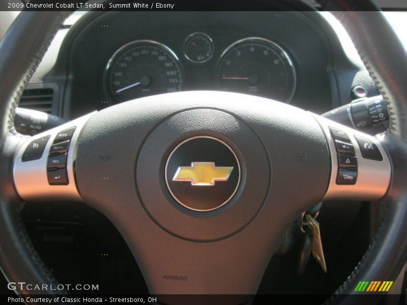 Summit White / Ebony 2009 Chevrolet Cobalt LT Sedan