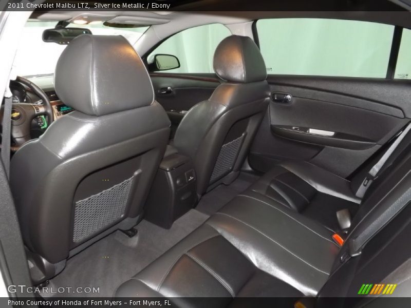 Silver Ice Metallic / Ebony 2011 Chevrolet Malibu LTZ