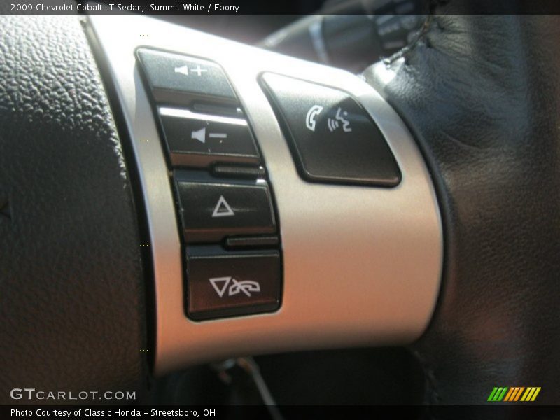 Summit White / Ebony 2009 Chevrolet Cobalt LT Sedan