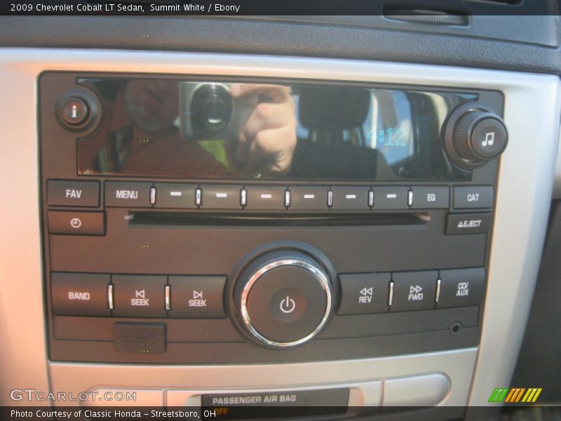 Summit White / Ebony 2009 Chevrolet Cobalt LT Sedan