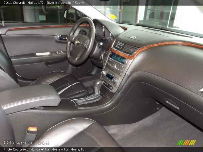 Silver Ice Metallic / Ebony 2011 Chevrolet Malibu LTZ