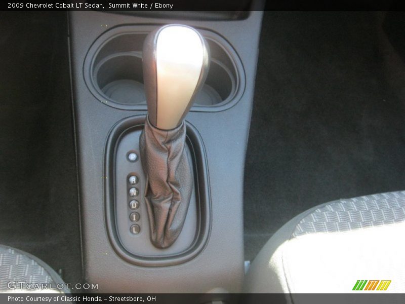 Summit White / Ebony 2009 Chevrolet Cobalt LT Sedan