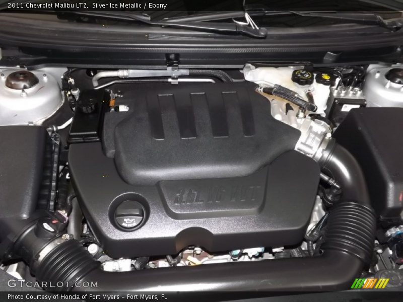 Silver Ice Metallic / Ebony 2011 Chevrolet Malibu LTZ
