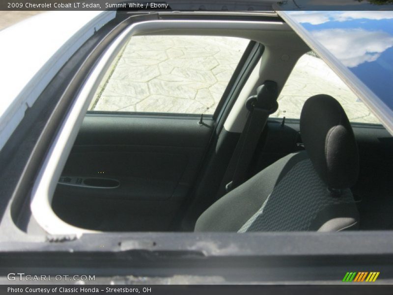 Summit White / Ebony 2009 Chevrolet Cobalt LT Sedan