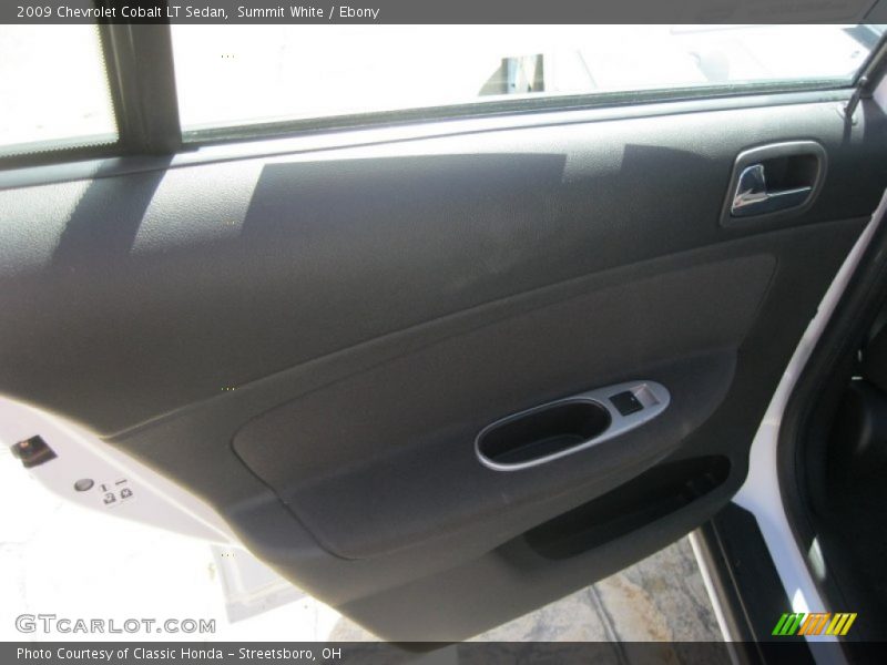 Summit White / Ebony 2009 Chevrolet Cobalt LT Sedan
