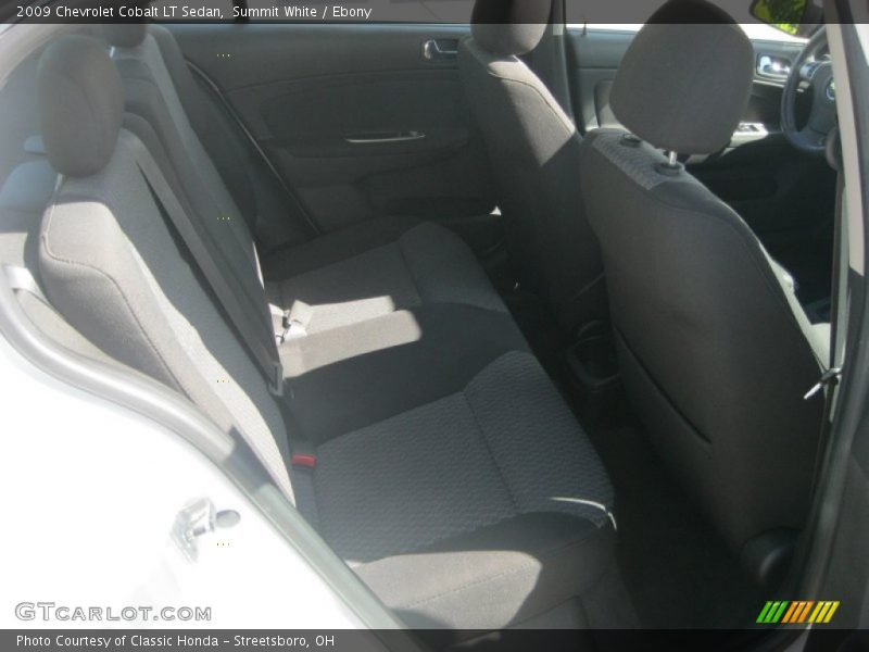 Summit White / Ebony 2009 Chevrolet Cobalt LT Sedan