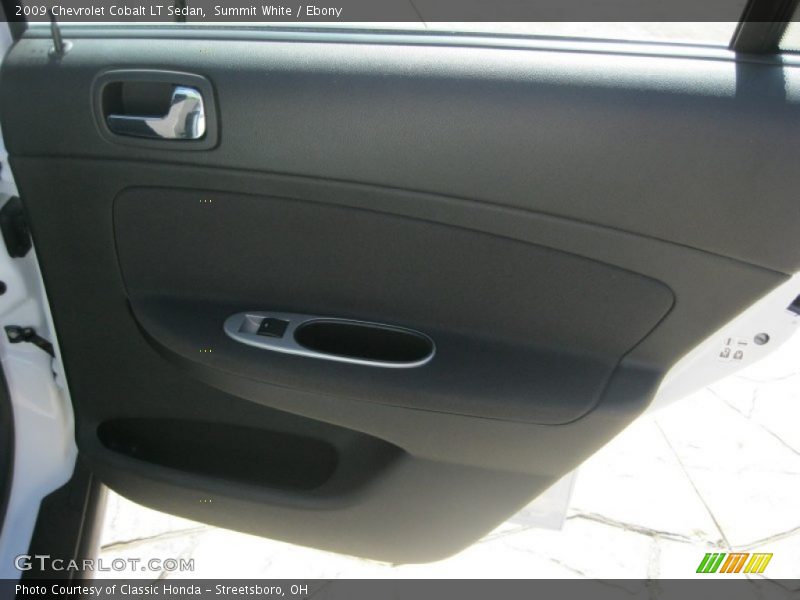 Summit White / Ebony 2009 Chevrolet Cobalt LT Sedan