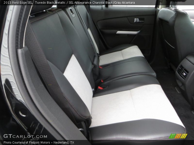 Tuxedo Black Metallic / SEL Appearance Charcoal Black/Gray Alcantara 2013 Ford Edge SEL