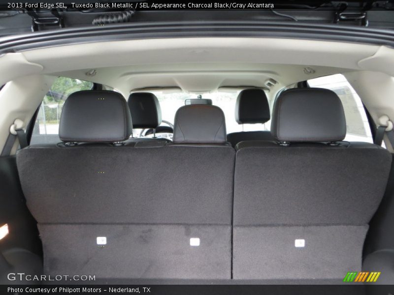 Tuxedo Black Metallic / SEL Appearance Charcoal Black/Gray Alcantara 2013 Ford Edge SEL