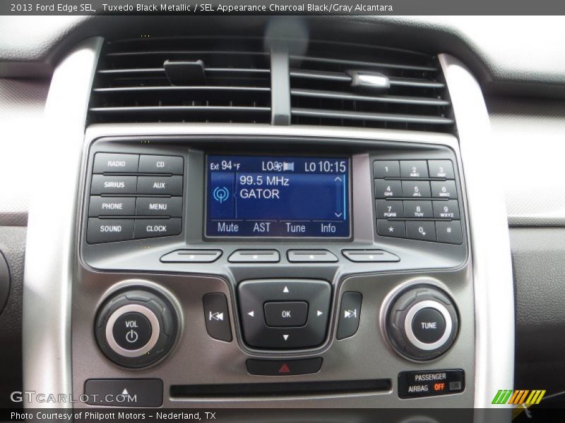 Tuxedo Black Metallic / SEL Appearance Charcoal Black/Gray Alcantara 2013 Ford Edge SEL