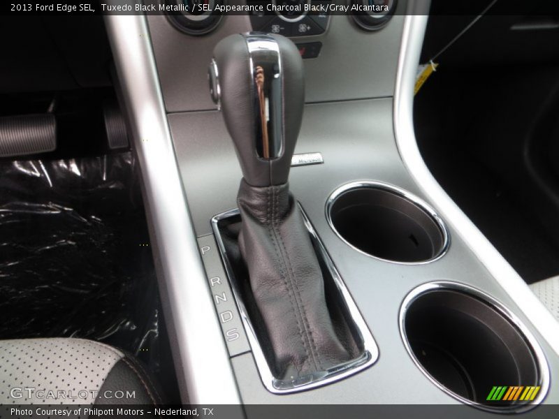 Tuxedo Black Metallic / SEL Appearance Charcoal Black/Gray Alcantara 2013 Ford Edge SEL