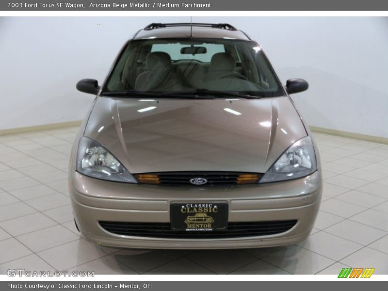 Arizona Beige Metallic / Medium Parchment 2003 Ford Focus SE Wagon