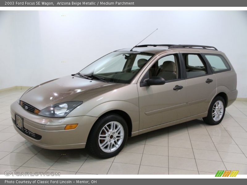 Arizona Beige Metallic / Medium Parchment 2003 Ford Focus SE Wagon